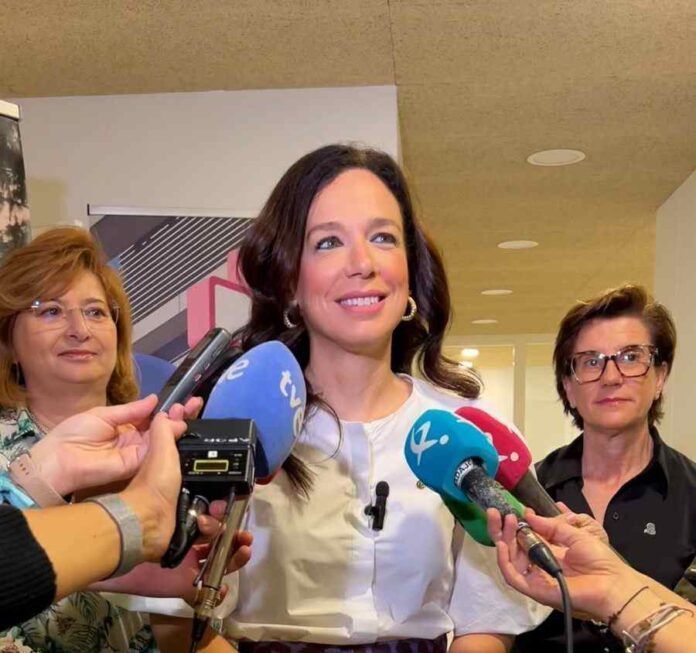 La consejera de Salud y Servicios Sociales, Sara Gª Espada