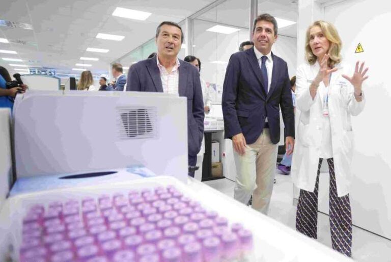 Carlos Mazón: “La Fe será el primer hospital público de España con tecnología punta para la detección genética de cáncer y enfermedades raras”