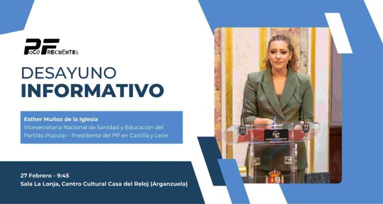 La Asociación Poco Frecuentes organiza un desayuno informativo con Esther Muñoz de la Iglesia