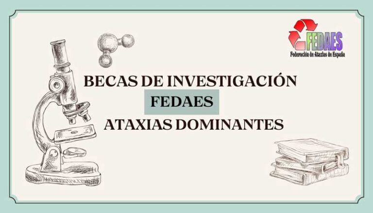 FEDAES lanza la segunda convocatoria de becas de investigación para ataxias dominantes