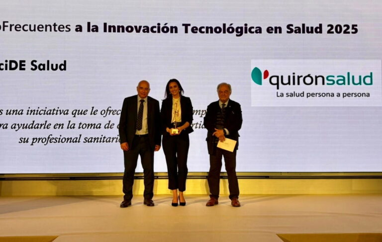 El proyecto DeciDE Salud, de los Hospitales de Quirónsalud integrados en el Sermas, Premio Poco Frecuentes en la categoría de “Innovación Tecnológica en Salud”