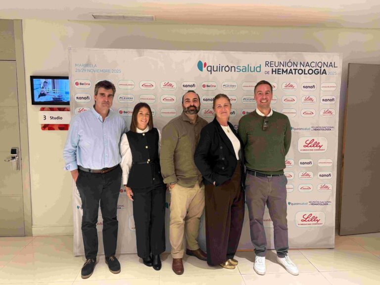 Más de 70 profesionales se reúnen en Marbella en la Reunión Nacional de Hematología Quirónsalud