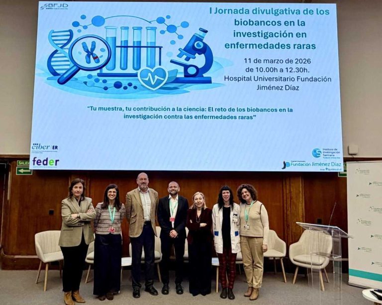 La Fundación Jiménez Díaz pone de relieve la importancia de la donación de muestras biológicas en la investigación de enfermedades raras